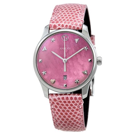 gucci women's watch mother of pearl|gucci watches for women.